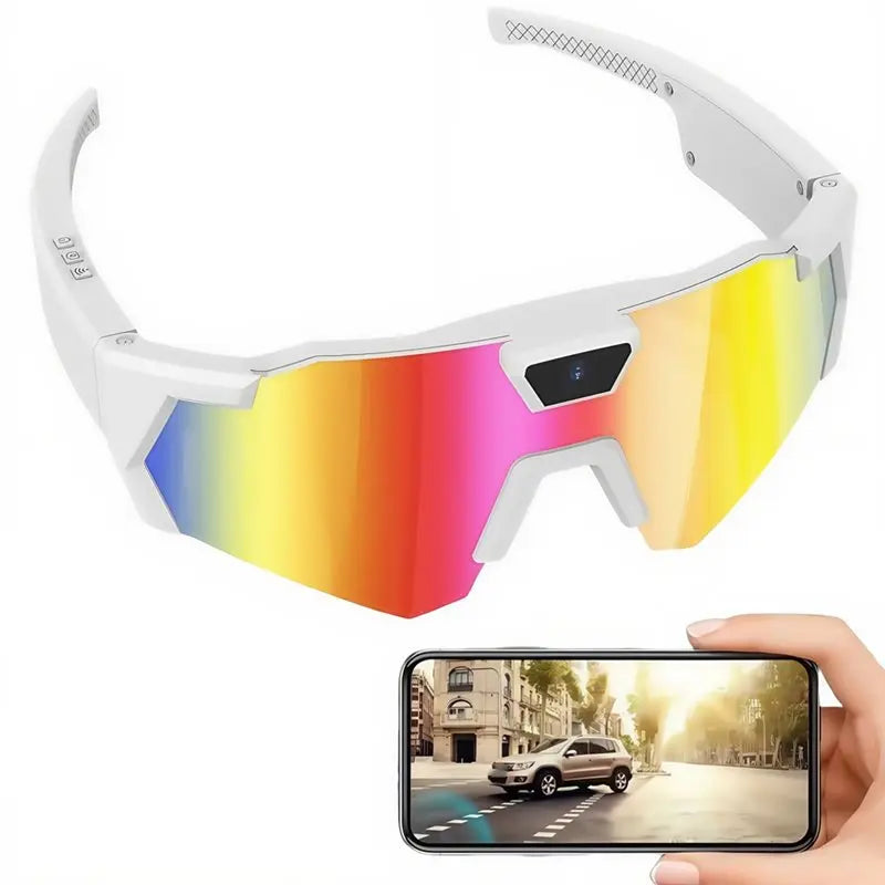 Tennis POV Glasses 4K Glasses Smart Camera Glasses For Men Women For Sports Outdoor Activities